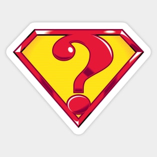 Super Question Sticker